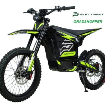 DIRT BIKE ELECTRIC ELECTRIPET GRASSHOPPER 72V / 50ah LITHIUM-ION