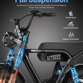 E BIKE ACTBEST 16 INCH 1200W 25MP 50MILES