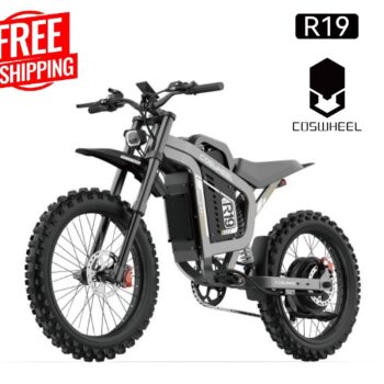 E BIKE COSWEEL R19 3000W PEAK 6000W 72V 40Ah BATTERY