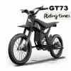 E BIKE RIDING TIMES GT73 Electric Motorbike 2400W 48V 36.4Ah 37MPH SPEED