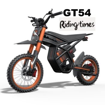 E BIKE RIDING TIMES GT54 ELECTRIC MINI MOTORBIKE FOR TEENAGERS & ADULTS 3000W 48V 27Ah 40MPH SPEED